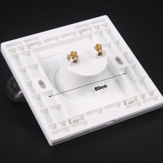 86*86MM Square Concealed Light Socket Bulb Adapter E27 Lamp Holder AC250V 86*86MM Square Concealed Light Socket Bulb Adapter E27 Lamp Holder AC250V