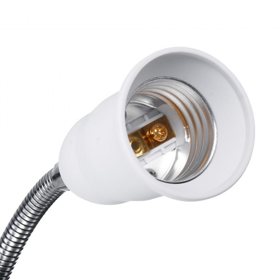 AC100-240V 2.5M Cable Wire Flexible E27 Bulb Adapter Light Socket Magnet Lampholder with Switch