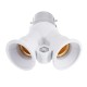 AC100-240V 4A B22 To 2 Way Splitter E14 Converter Light Socket Bulb Adapter for Halogen CFL Lamp AC100-240V 4A B22 To 2 Way Splitter E14 Converter Light Socket Bulb Adapter for Halogen CFL Lamp