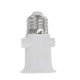 AC100-240V 4A E27 ABS EU Plug Connector Accessories Bulb Adapter Lamp Holder Base Screw Light Socket