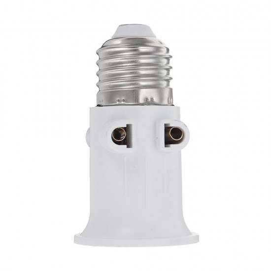 AC100-240V 4A E27 ABS EU Plug Connector Accessories Bulb Adapter Lamp Holder Base Screw Light Socket