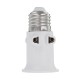 AC100-240V 4A E27 ABS EU Plug Connector Accessories Bulb Adapter Lamp Holder Base Screw Light Socket