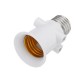 AC100-240V 4A E27 ABS EU Plug Connector Accessories Bulb Adapter Lamp Holder Base Screw Light Socket