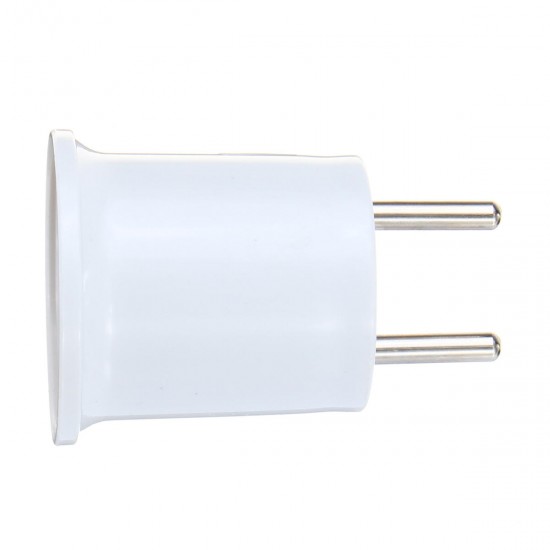 AC100-240V 4A PBT Fireproof EU US Plug to E27 Bulb Adapter Converter Lamp Holder AC100-240V 4A PBT Fireproof EU US Plug to E27 Bulb Adapter Converter Lamp Holder