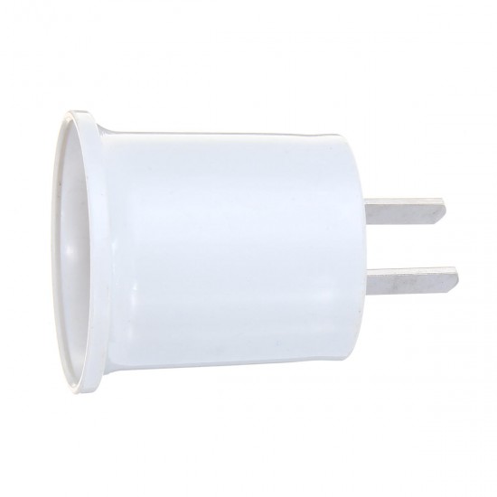 AC100-240V 4A PBT Fireproof EU US Plug to E27 Bulb Adapter Converter Lamp Holder AC100-240V 4A PBT Fireproof EU US Plug to E27 Bulb Adapter Converter Lamp Holder