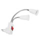 AC100-250V 4A Double Heads E27 Lampholder Bulb Adapter with Botton Switch EU US UK Plug AC100-250V 4A Double Heads E27 Lampholder Bulb Adapter with Botton Switch EU US UK Plug