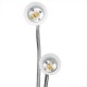 AC100-250V 4A Double Heads E27 Lampholder Bulb Adapter with Botton Switch EU US UK Plug AC100-250V 4A Double Heads E27 Lampholder Bulb Adapter with Botton Switch EU US UK Plug