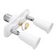 AC100-250V 4A E27 To Two E27 Bulb Adapter Socket Lampholder with ON OFF Chain Switch AC100-250V 4A E27 To Two E27 Bulb Adapter Socket Lampholder with ON OFF Chain Switch
