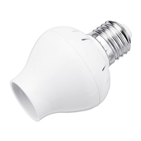 AC100V-240V 60W E27 Microwave Radar Sensor Light Control LED Lamp Base Holder Bulb Adapter AC100V-240V 60W E27 Microwave Radar Sensor Light Control LED Lamp Base Holder Bulb Adapter