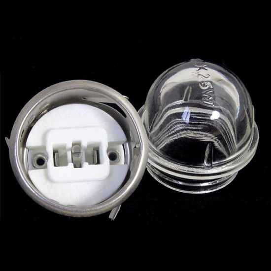 AC110-220V 10-100W G9 500 Degrees Oven Light Bulb Adapter Ceramic Lamp Holder