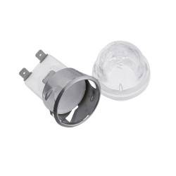 AC110-220V 15W 25W 300°E14 Bulb Adapter Lamp Holder for Oven Light