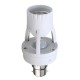 AC110-240V B22 to E27 LED PIR Infrared Motion Sensor Screw Base Bulb Holder Switch Socket