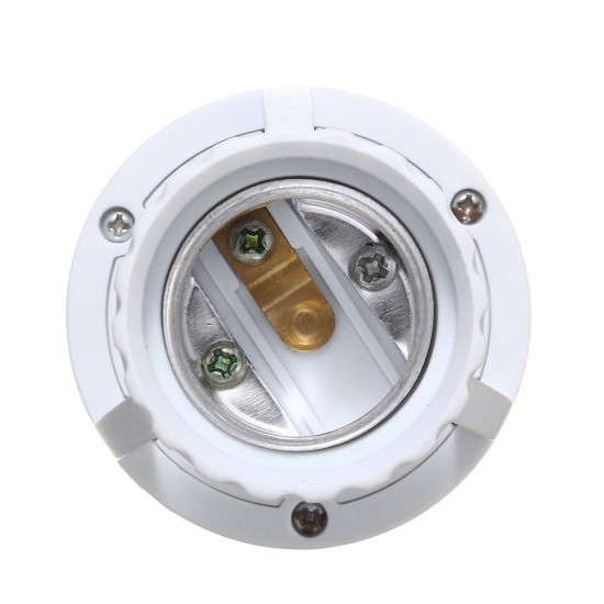 AC110-240V B22 to E27 LED PIR Infrared Motion Sensor Screw Base Bulb Holder Switch Socket