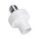 AC110V/220V Wireless Remote Control E27 Lamp Holder Timing Function Bulb Adapter Light Socket