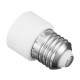 AC220V E27 Base Lamp Holder Bulb Adapter to US Plug 2 Hole Flat Socket