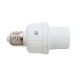 AC220V E27 Bulb Adapter Sensor Light Control Lampholder for Home Hallway