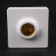 AC250V 10A Surface Mounted Square E27 Light Socket Bulb Adapter Lamp Holder for LED Lighting