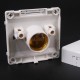 AC250V 10A Surface Mounted Square E27 Light Socket Bulb Adapter Lamp Holder for LED Lighting AC250V 10A Surface Mounted Square E27 Light Socket Bulb Adapter Lamp Holder for LED Lighting