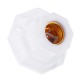 AC250V 6A E27 Engineering Plastic Octagonal Flat-mounted Screw Base Lampholder Bulb Adapter AC250V 6A E27 Engineering Plastic Octagonal Flat-mounted Screw Base Lampholder Bulb Adapter