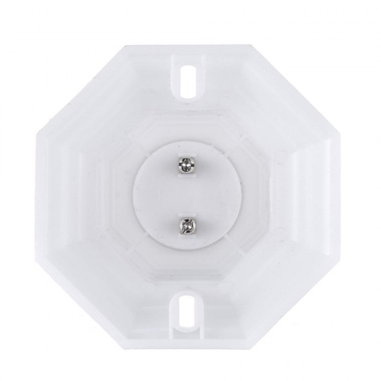 AC250V 6A E27 Engineering Plastic Octagonal Flat-mounted Screw Base Lampholder Bulb Adapter AC250V 6A E27 Engineering Plastic Octagonal Flat-mounted Screw Base Lampholder Bulb Adapter