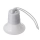 AC250V 6A E27 Lamp Bases Ceramics Waterproof Bulb Adapter Lamp Holder Light Socket Screw Mouth E27 With Line