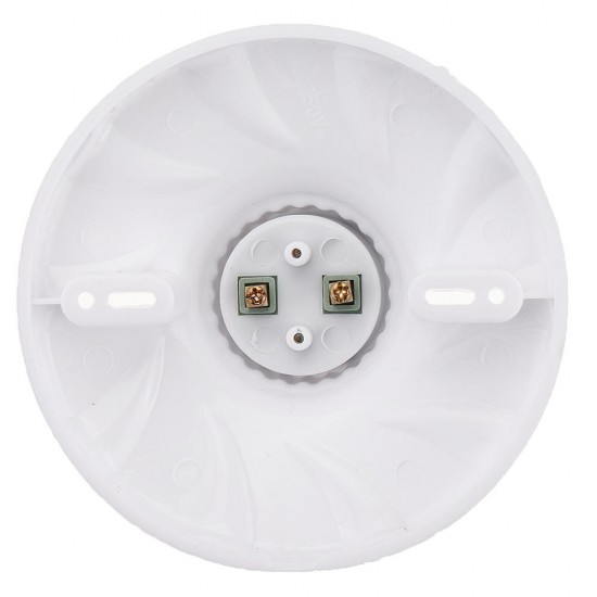 AC250V 6A White Plastic CK-022 E27 Screw Flat Lamp Holder Bulb Adapter Light Socket for Ceiling Lighting AC250V 6A White Plastic CK-022 E27 Screw Flat Lamp Holder Bulb Adapter Light Socket for Ceiling Lighting