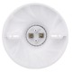 AC250V 6A White Plastic CK-022 E27 Screw Flat Lamp Holder Bulb Adapter Light Socket for Ceiling Lighting AC250V 6A White Plastic CK-022 E27 Screw Flat Lamp Holder Bulb Adapter Light Socket for Ceiling Lighting