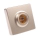 AC250V Gold Color Surface Mounted Square E27 Light Socket Bulb Adapter Lamp Holder for LED Lighting AC250V Gold Color Surface Mounted Square E27 Light Socket Bulb Adapter Lamp Holder for LED Lighting