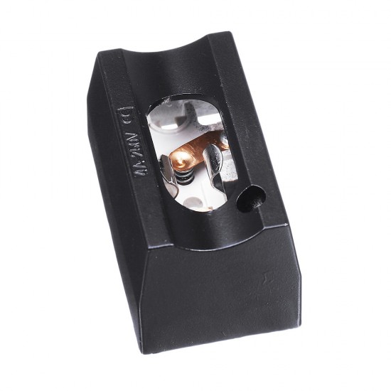 AC85-250V 4A S14D Black Lamp Holder Mirror Wall Light Socket Base Bulb Adapter AC85-250V 4A S14D Black Lamp Holder Mirror Wall Light Socket Base Bulb Adapter