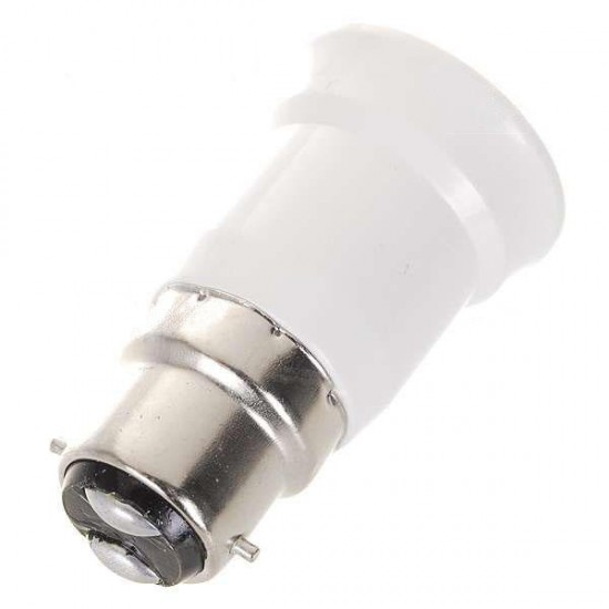 B22 To E27 Fitting Light Lamp Bulb Adapter Converter