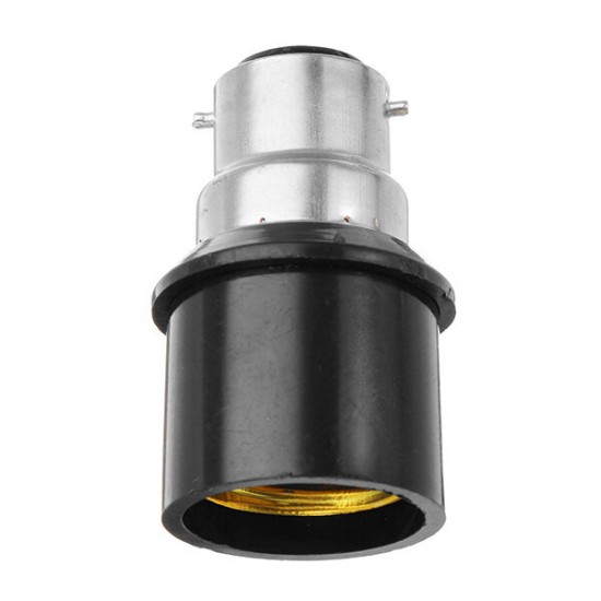 B22 to E27 Bulb Lamp Converter Socket Base Holder Adapter AC220V B22 to E27 Bulb Lamp Converter Socket Base Holder Adapter AC220V