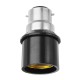 B22 to E27 Bulb Lamp Converter Socket Base Holder Adapter AC220V B22 to E27 Bulb Lamp Converter Socket Base Holder Adapter AC220V