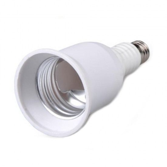 E11 Male to E26/E27 Female Lampholder Bulb Adapter Converter Light Socket for Halogen CFL Lamp