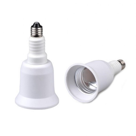 E11 Male to E26/E27 Female Lampholder Bulb Adapter Converter Light Socket for Halogen CFL Lamp