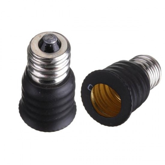 E12 to E14 Base LED Bulb Lamp light Screw Holder Adapter Socket Converter