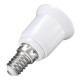 E14 to E27 Fireproof Material Lamp Holder Converter Socket Base Light Bulb Adapter Conversion