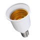 E14 to E27 Fireproof Material Lamp Holder Converter Socket Base Light Bulb Adapter Conversion