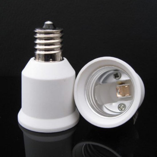 E17 To E26/E27 Base LED Light Lamp Holder Bulb Adapter PBT Converter Socket E17 To E26/E27 Base LED Light Lamp Holder Bulb Adapter PBT Converter Socket