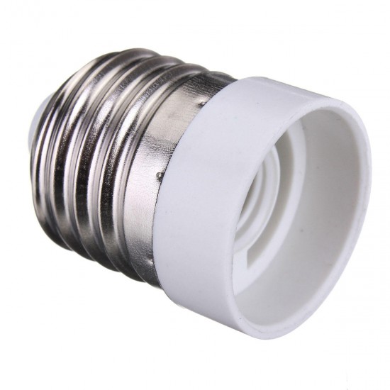 E26 to E12 Base LED Light Lamp Bulb Screw Adapter Converter Socket