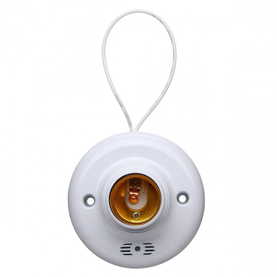 E27 10A Auto Sound Control Delay Light Sensor Switch Lamp Socket Bulb Holder E27 10A Auto Sound Control Delay Light Sensor Switch Lamp Socket Bulb Holder