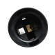 E27 Black Holder with 2M Cable for Reptile Infrared Ceramic Heat Emitter Lamp Bulb