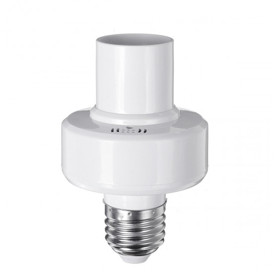 E27 Bulb Adapter Screw Wireless Remote Control Light Lampholder Cap Socket for UV Germicidal Lamp 110V/220V