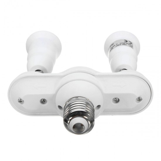 E27 Double Head Infrared PIR Motion Sensor LED Light Lamp Bulbs Holder Socket AC110-240V E27 Double Head Infrared PIR Motion Sensor LED Light Lamp Bulbs Holder Socket AC110-240V