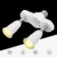 E27 Double Head Infrared PIR Motion Sensor LED Light Lamp Bulbs Holder Socket AC110-240V E27 Double Head Infrared PIR Motion Sensor LED Light Lamp Bulbs Holder Socket AC110-240V