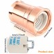 E27 E26 Aluminium Retro Vintage Industrial Edison Screw Light Socket Lamp Holder E27 E26 Aluminium Retro Vintage Industrial Edison Screw Light Socket Lamp Holder