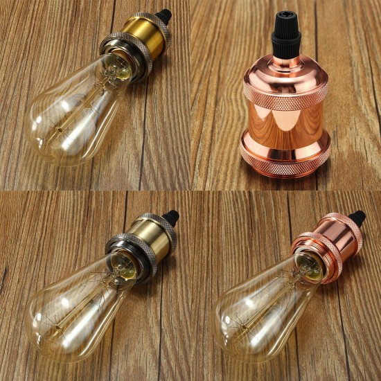 E27 E26 Vintage Retro Edison Screw Bulb Socket Lamp Holder Light Fitting Adapter