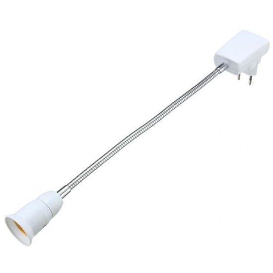 E27 Light Lamp Bulb Holder Flexible Extension Converter Switch Adapter Socket E27 Light Lamp Bulb Holder Flexible Extension Converter Switch Adapter Socket