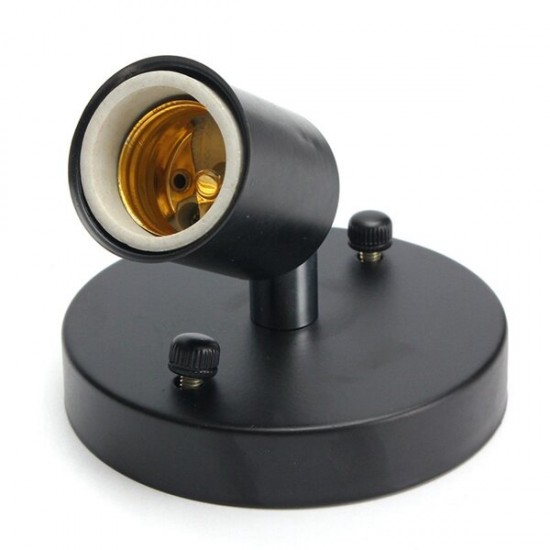 E27 Modern Edison Vintage Ceiling Rose Light Wall Lamp Bulb Holder Socket E27 Modern Edison Vintage Ceiling Rose Light Wall Lamp Bulb Holder Socket
