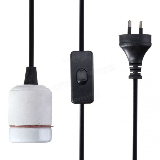 E27 Reptile Ceramic Heat Lamp Holder Light Switch Socket Adapter Lamp Fitting E27 Reptile Ceramic Heat Lamp Holder Light Switch Socket Adapter Lamp Fitting