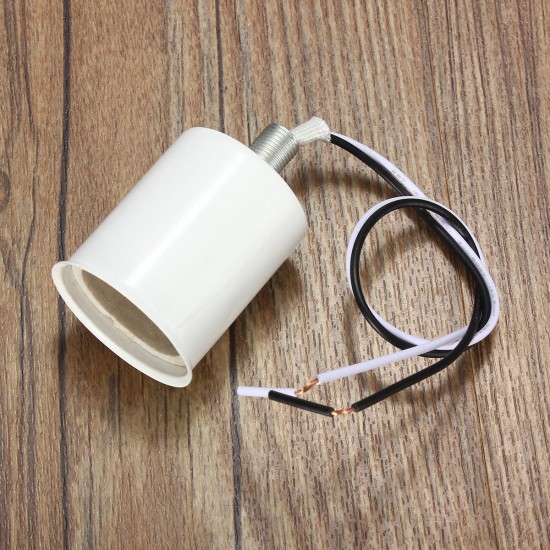 E27 Retro Vintage Edison Ceramic Screw Round Shape Bulb Adapter Hang Lamp Holder Light Socket Fitting E27 Retro Vintage Edison Ceramic Screw Round Shape Bulb Adapter Hang Lamp Holder Light Socket Fitting